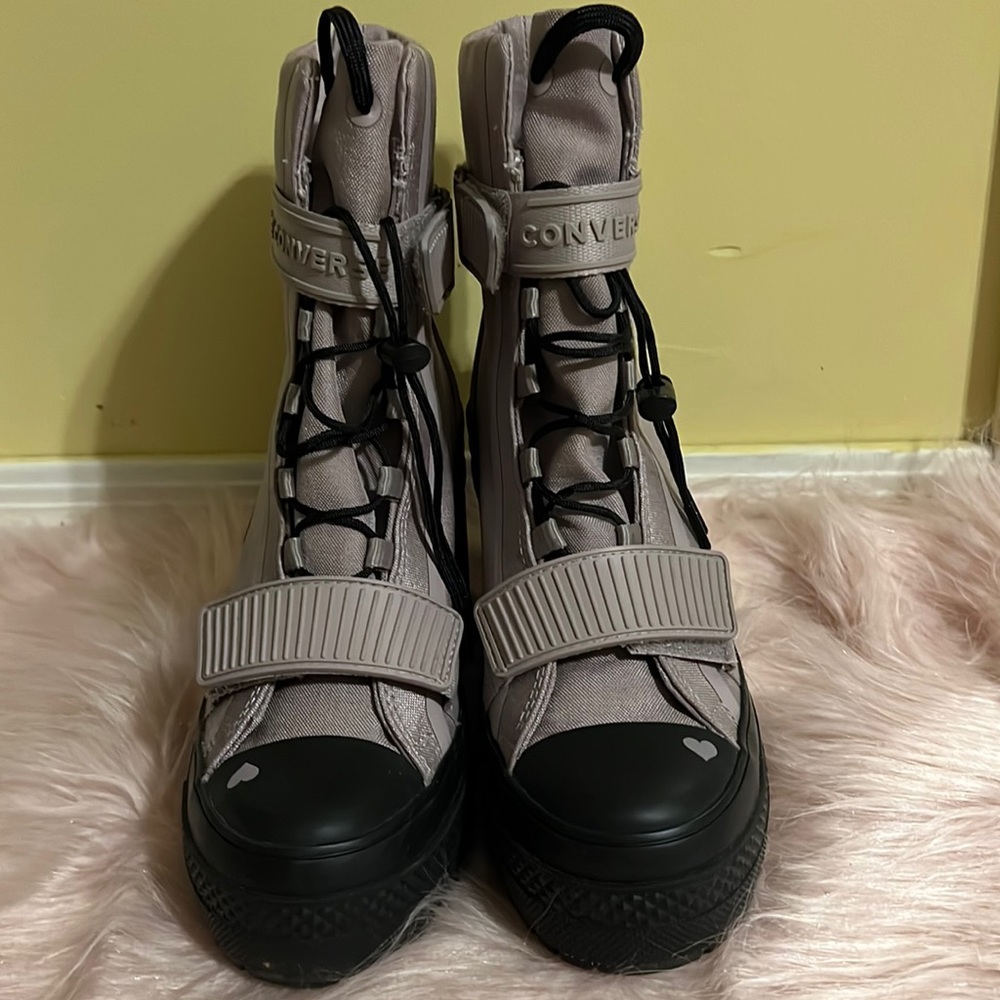 Converse All Star Chuck Taylor Purple Platform Shoes Size 5 (Rare)
